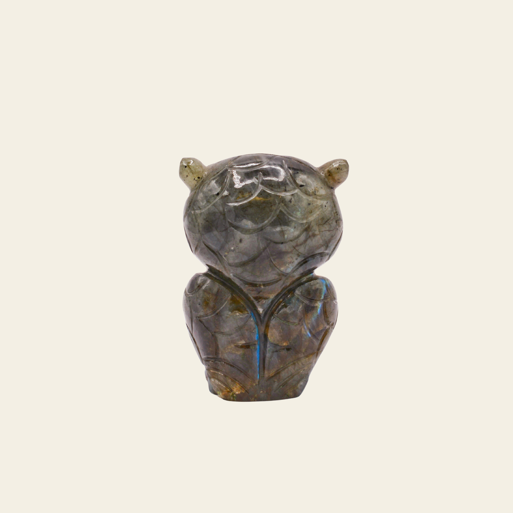 Labradorite Owl