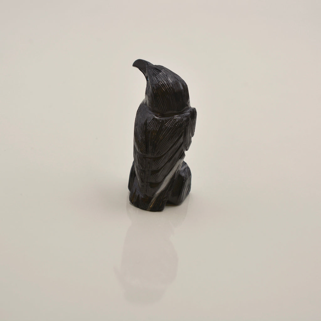 Large Black Onyx Crow