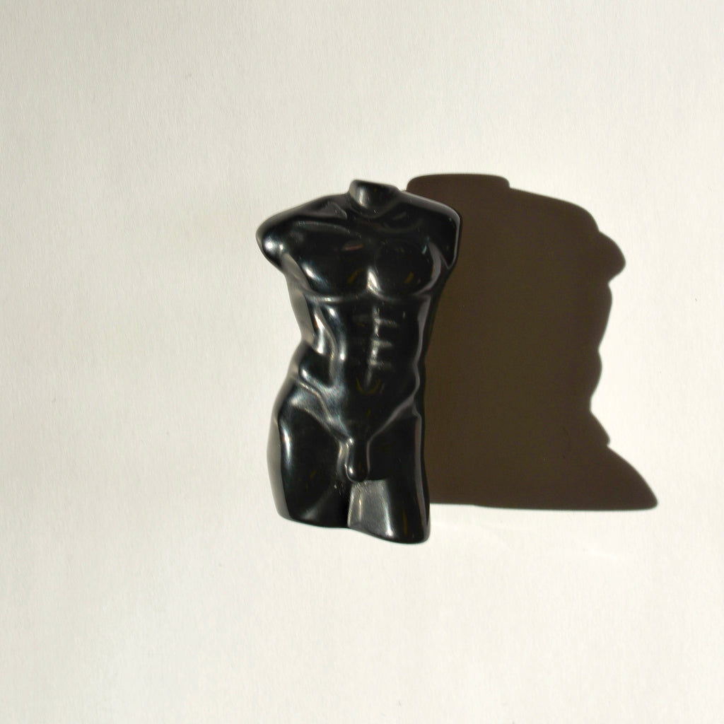 Large Crystal Male Torso