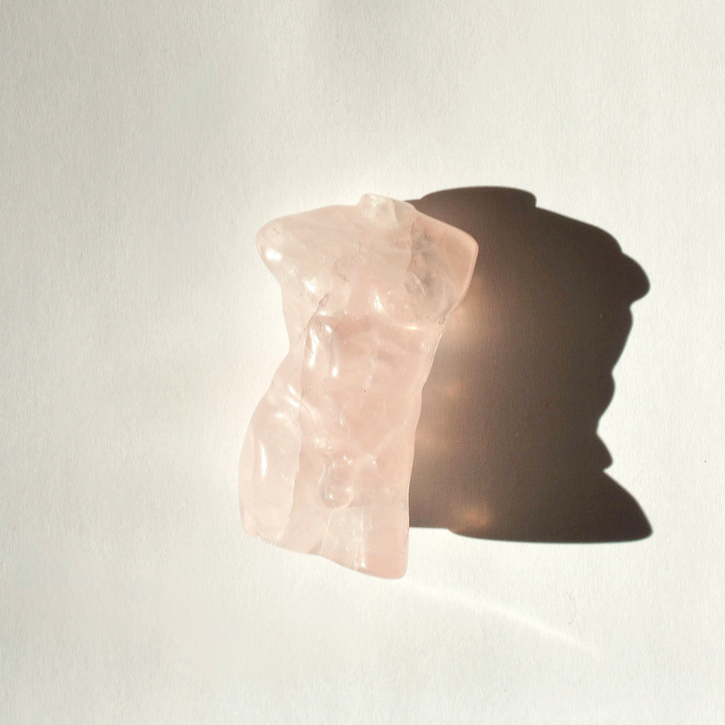 Large Crystal Male Torso