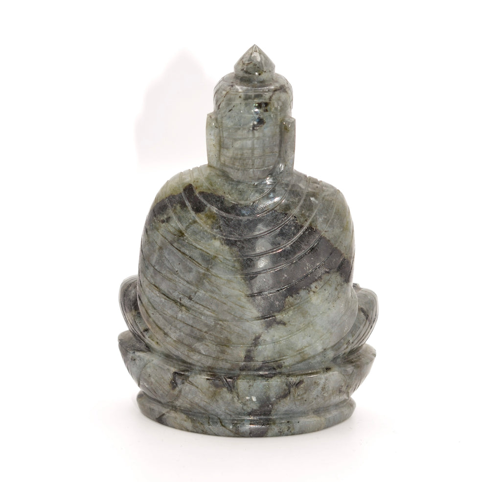 Large Labradorite Meditating Buddha