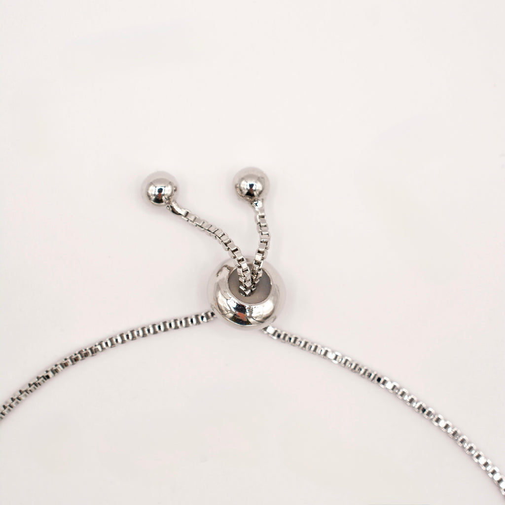 Lashes Evil Eye Slider Bracelet