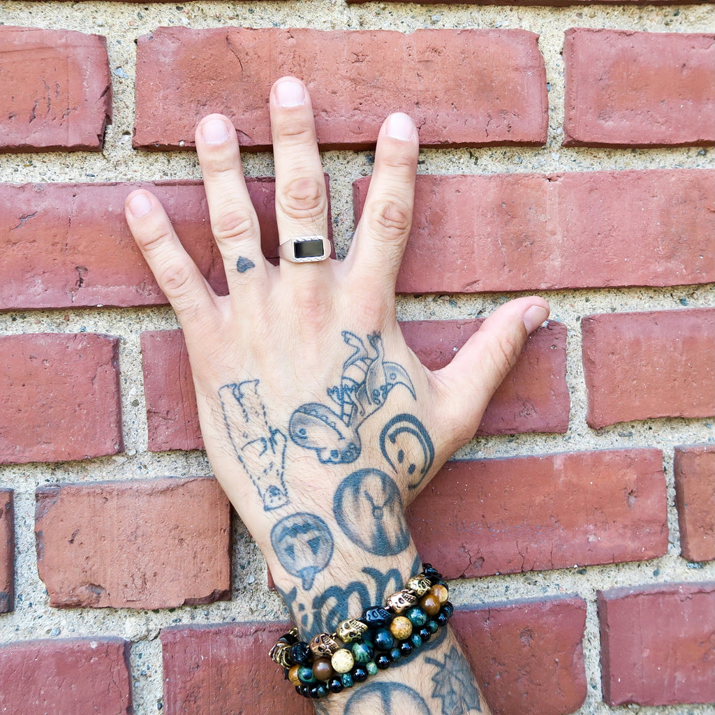 Lattice Signet Ring