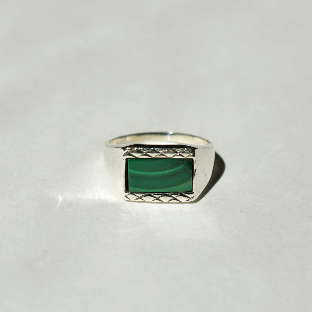 Lattice Signet Ring