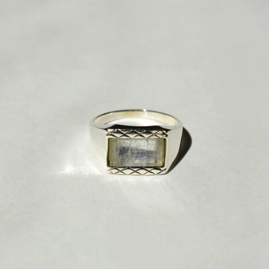 Lattice Signet Ring