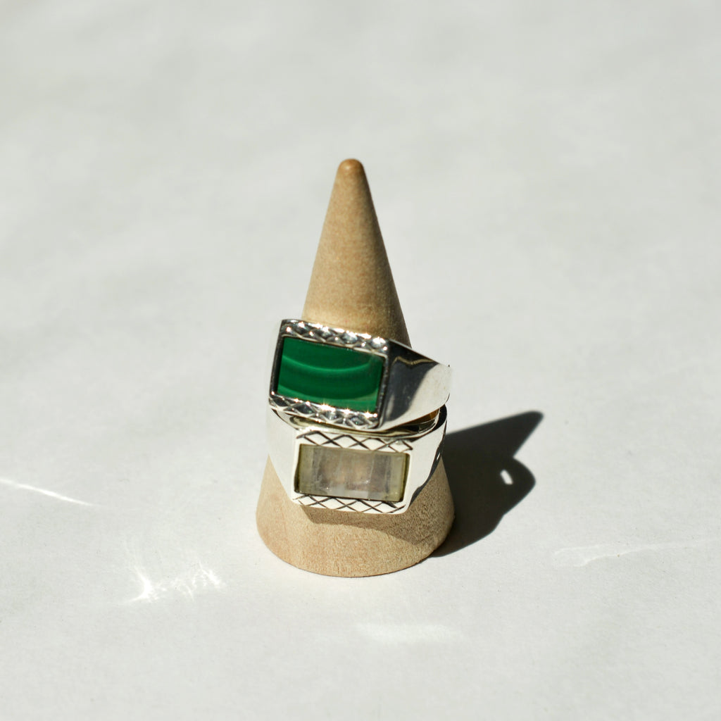Lattice Signet Ring