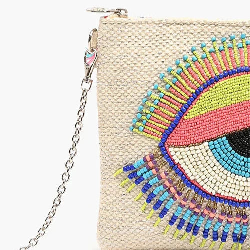 Lazy Daze Evil Eye Clutch