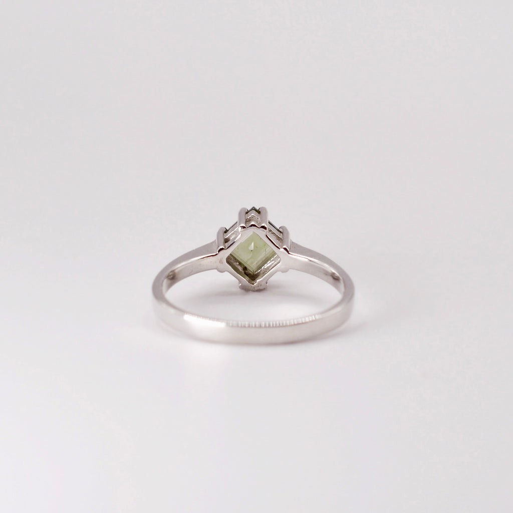 Majesty Moldavite Ring