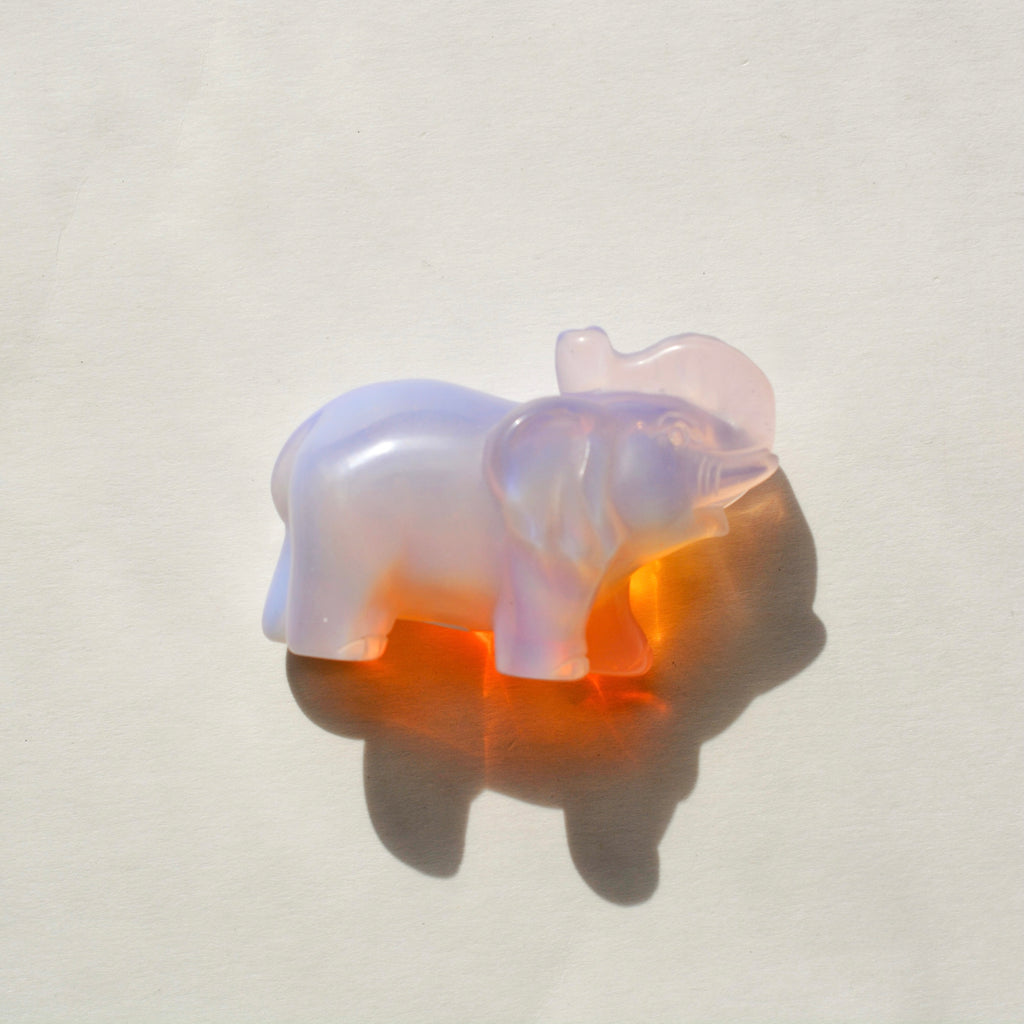 Crystal Elephant - Medium