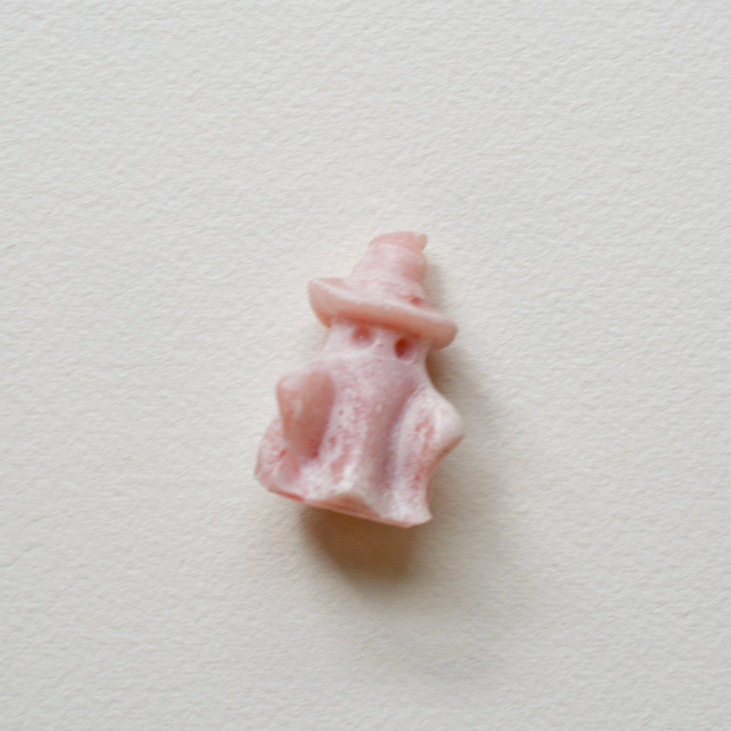 Mini Ghost with Witch Hat