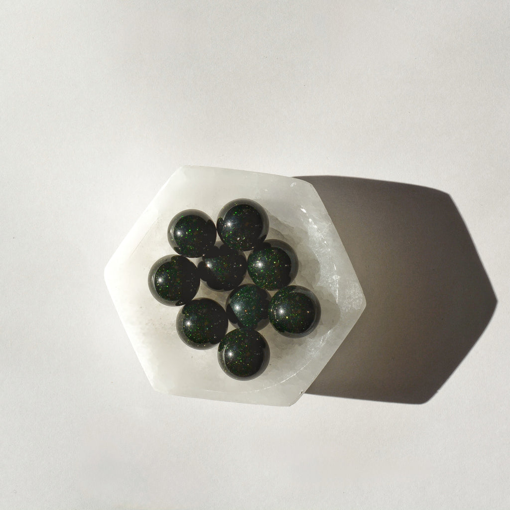 Mini Green Sandstone Sphere