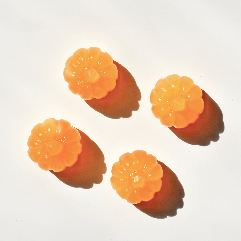 Mini Orange Calcite Pumpkins