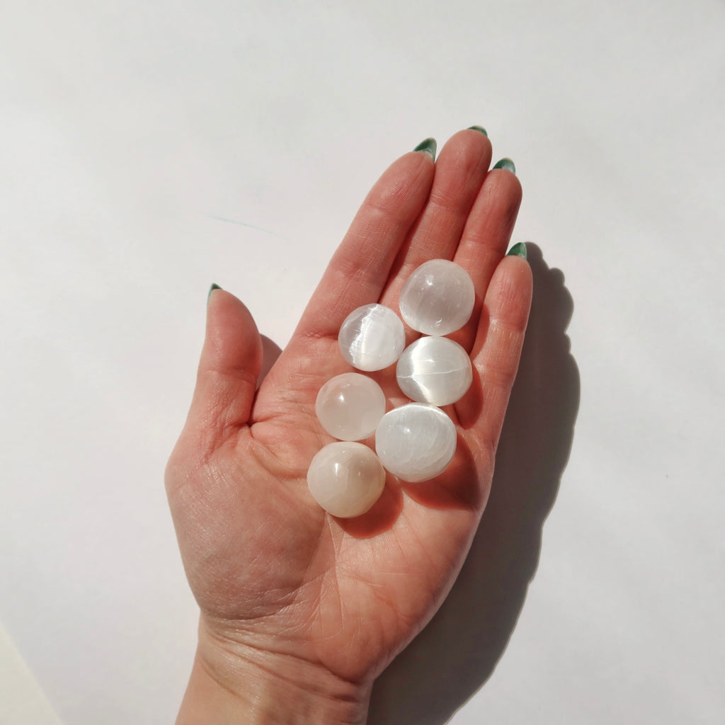 Mini Selenite Sphere