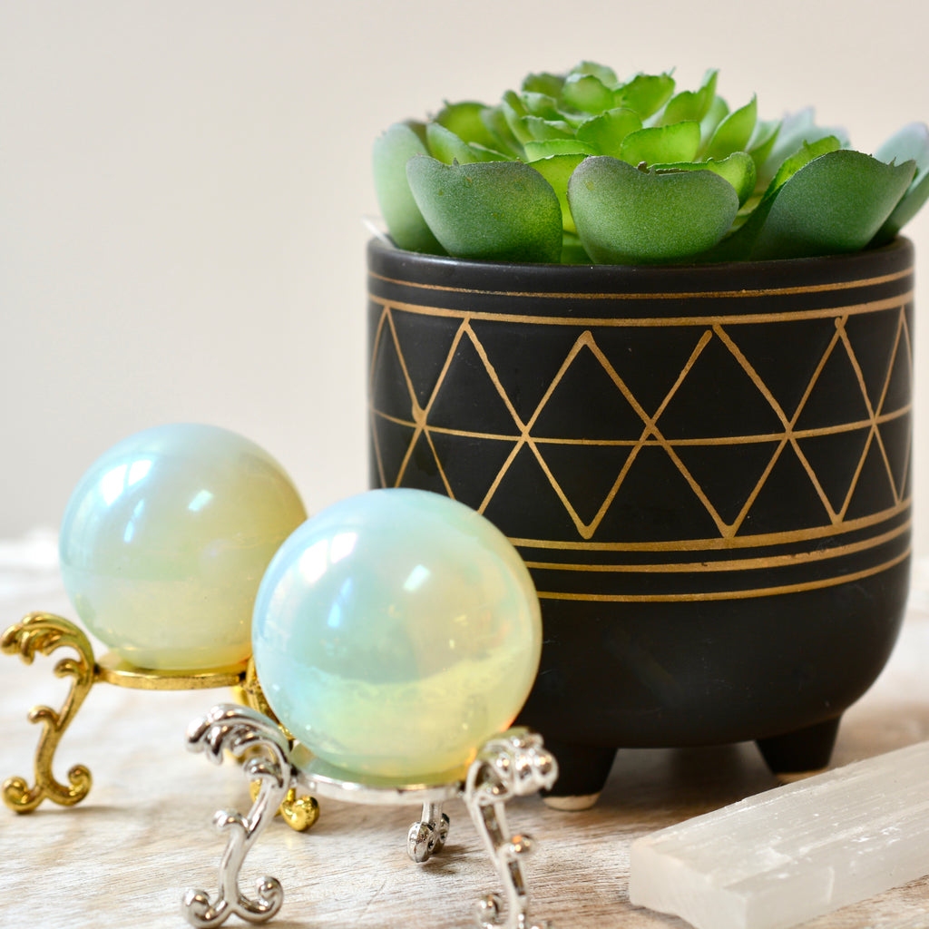 Opalite Sphere - Medium