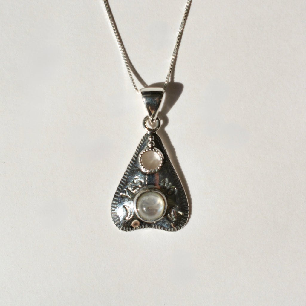 Ouija Planchette Necklace