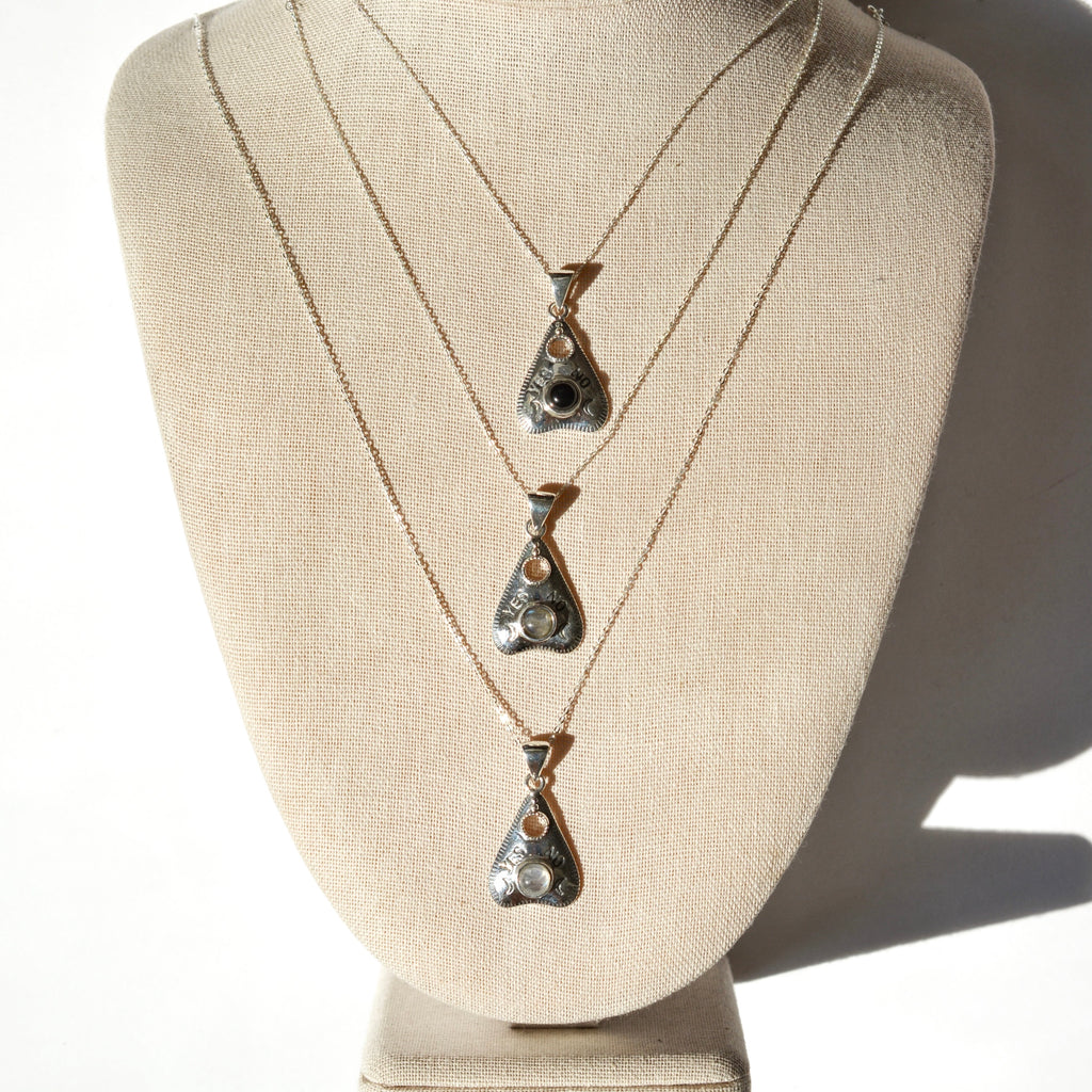 Ouija Planchette Necklace