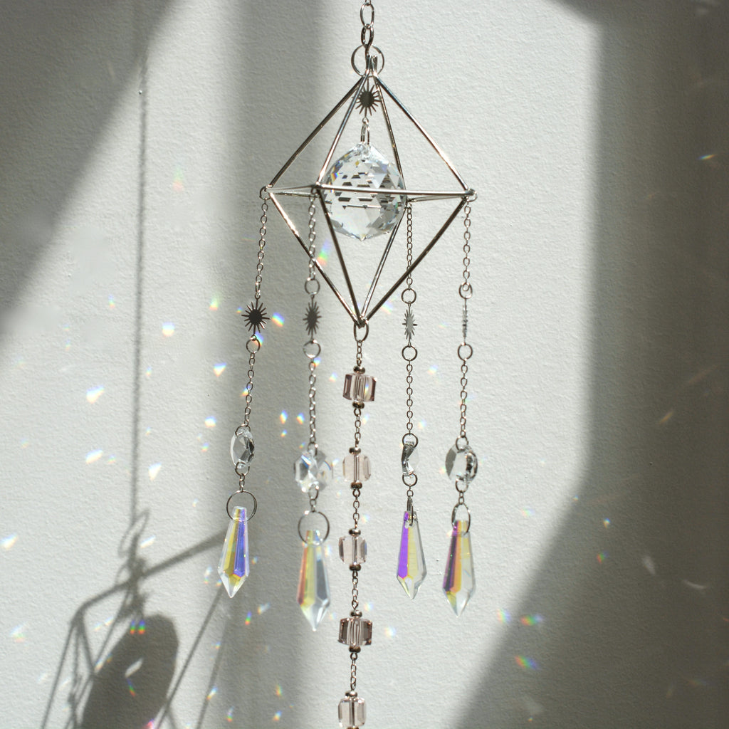 Pink Serenity Suncatcher