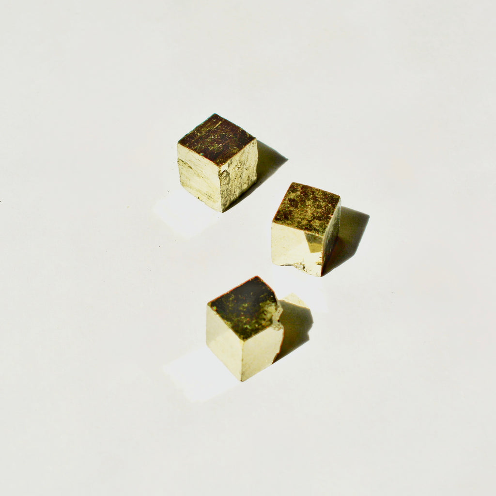 Pyrite Cube Tumble