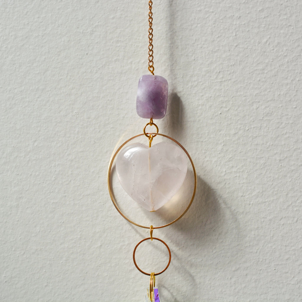 Radiant Heart Shortie Suncatcher