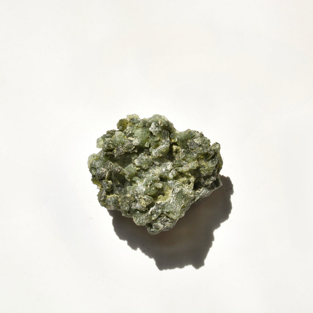 Raw Prehnite Cluster