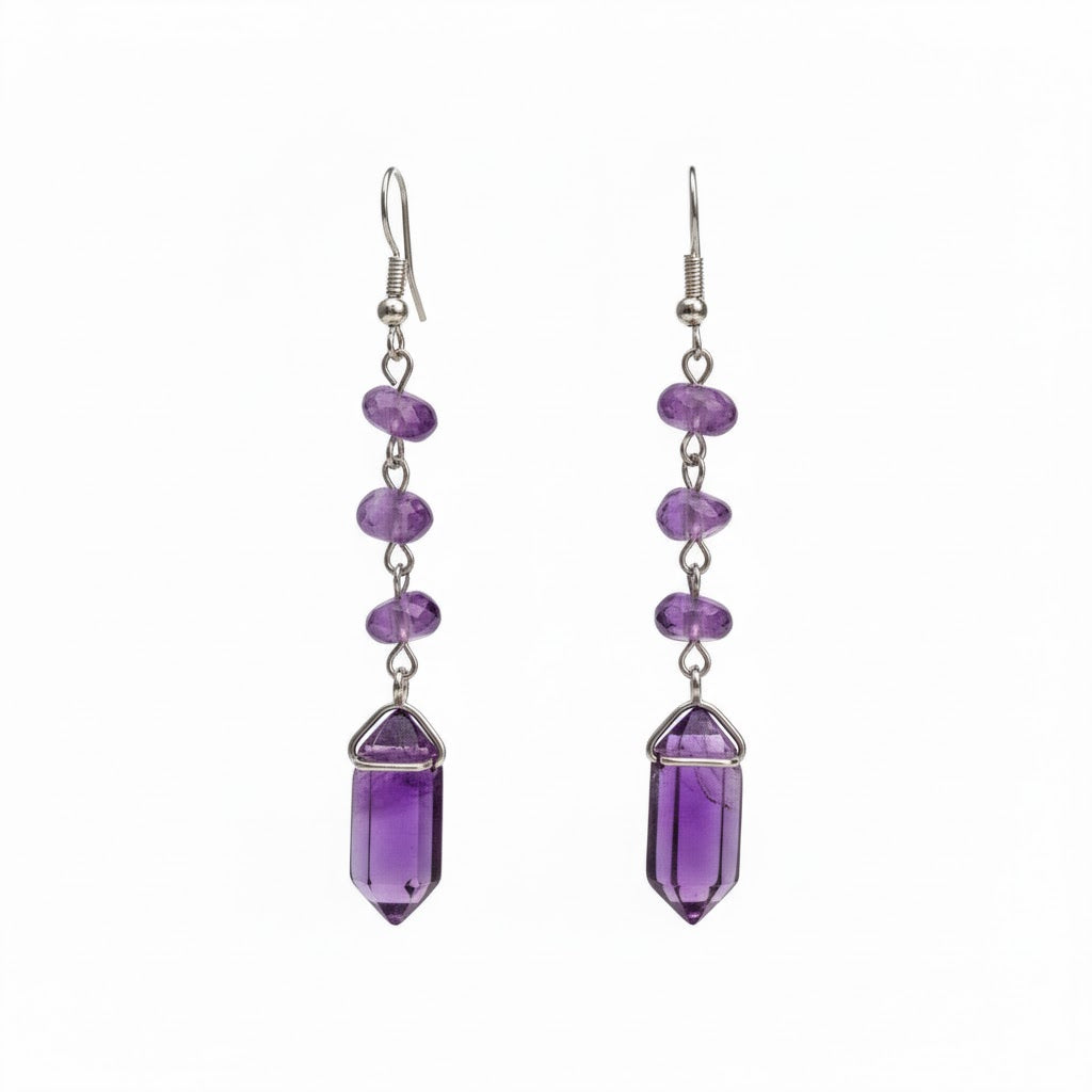 Raw Cut Radiance Earrings