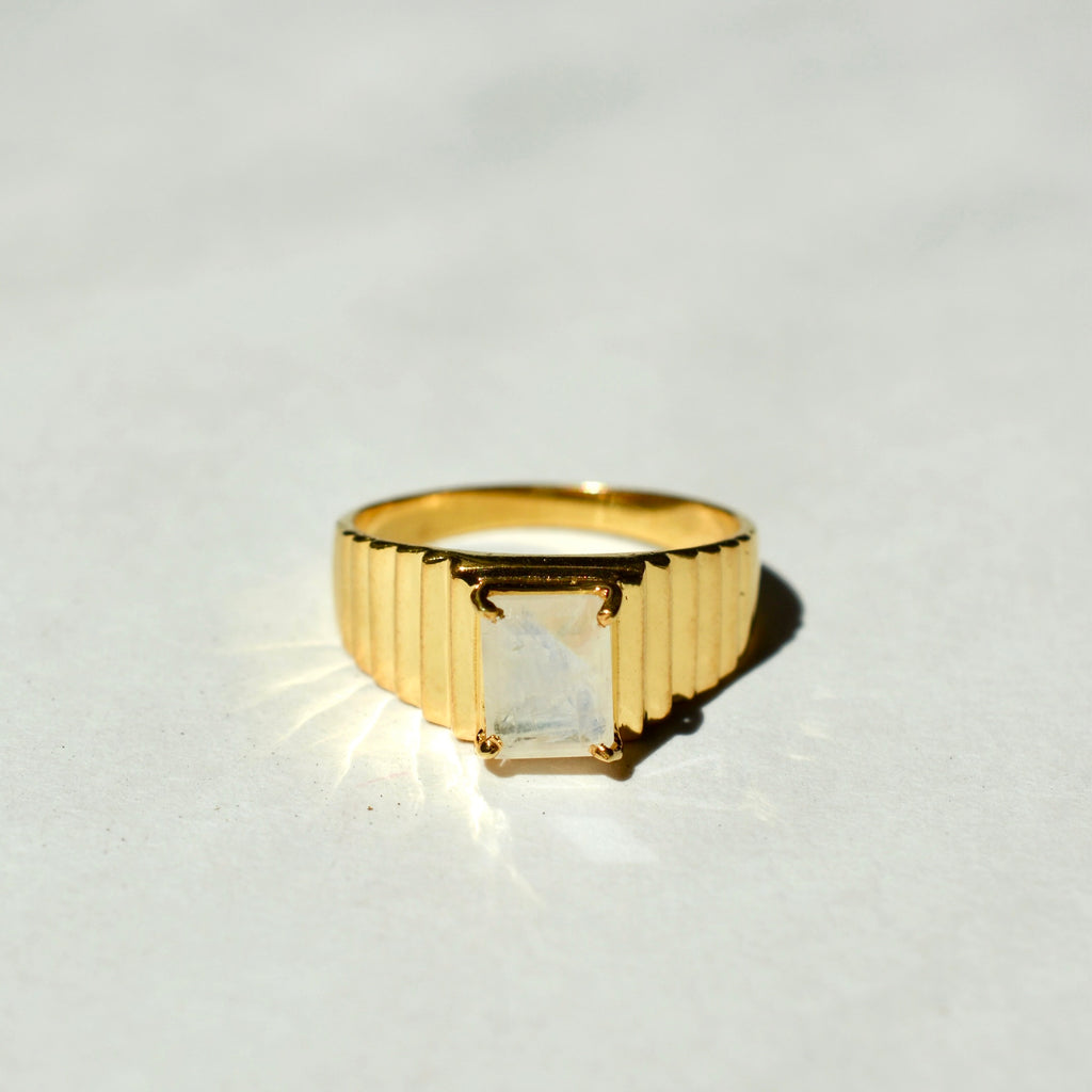 Regal Baguette Ring