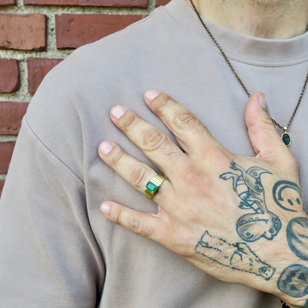 Regal Baguette Ring