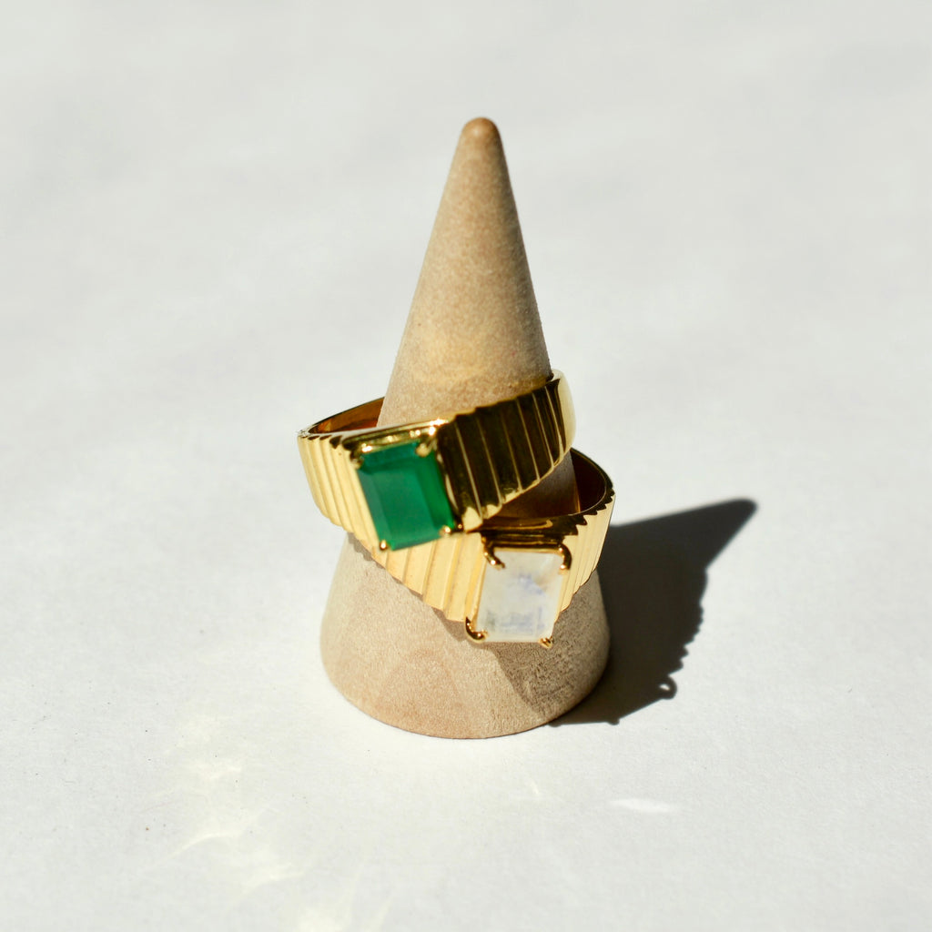 Regal Baguette Ring