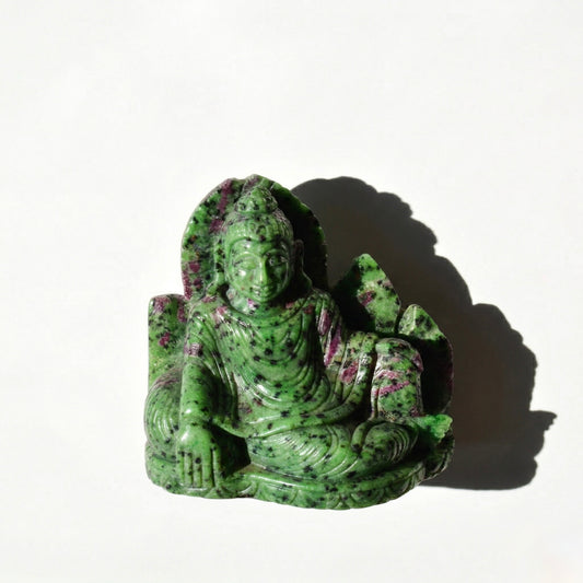 Ruby in Zoisite Buddha