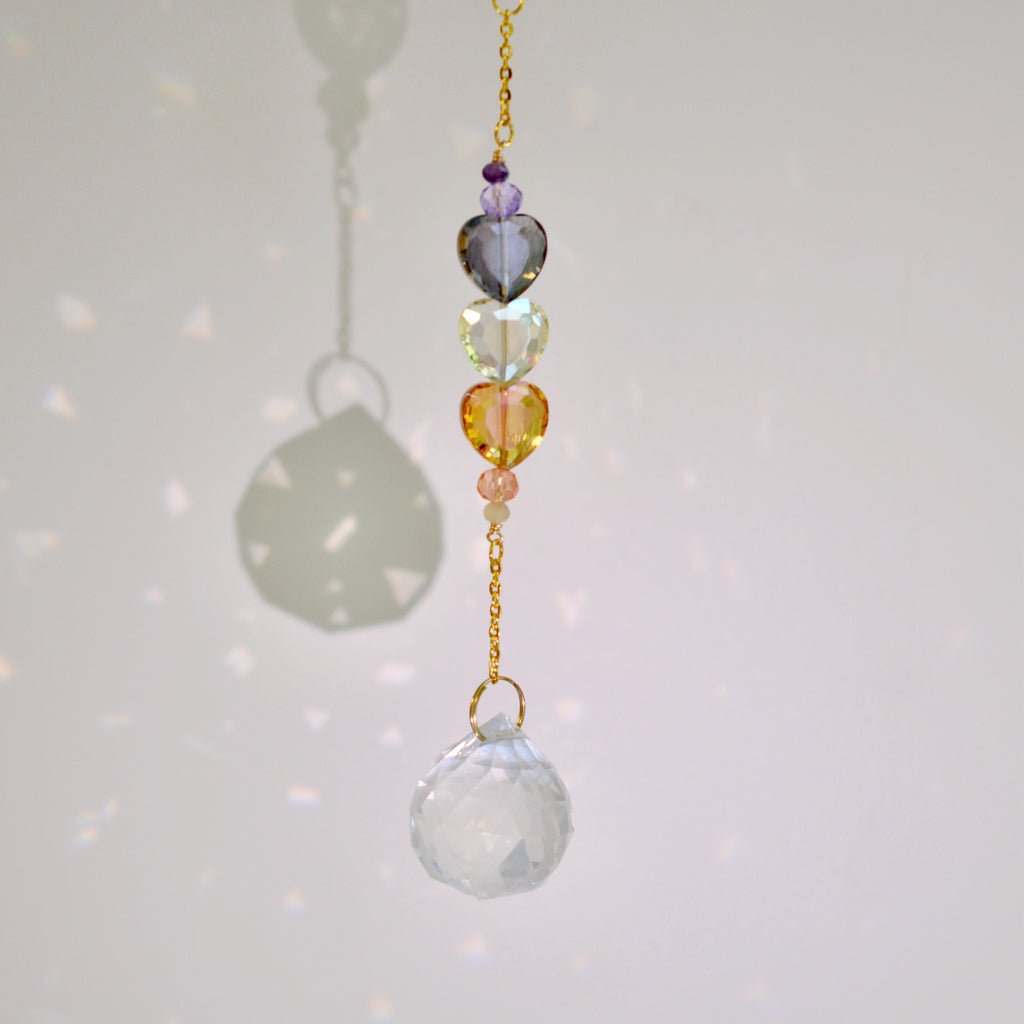 Luminous Love Suncatcher