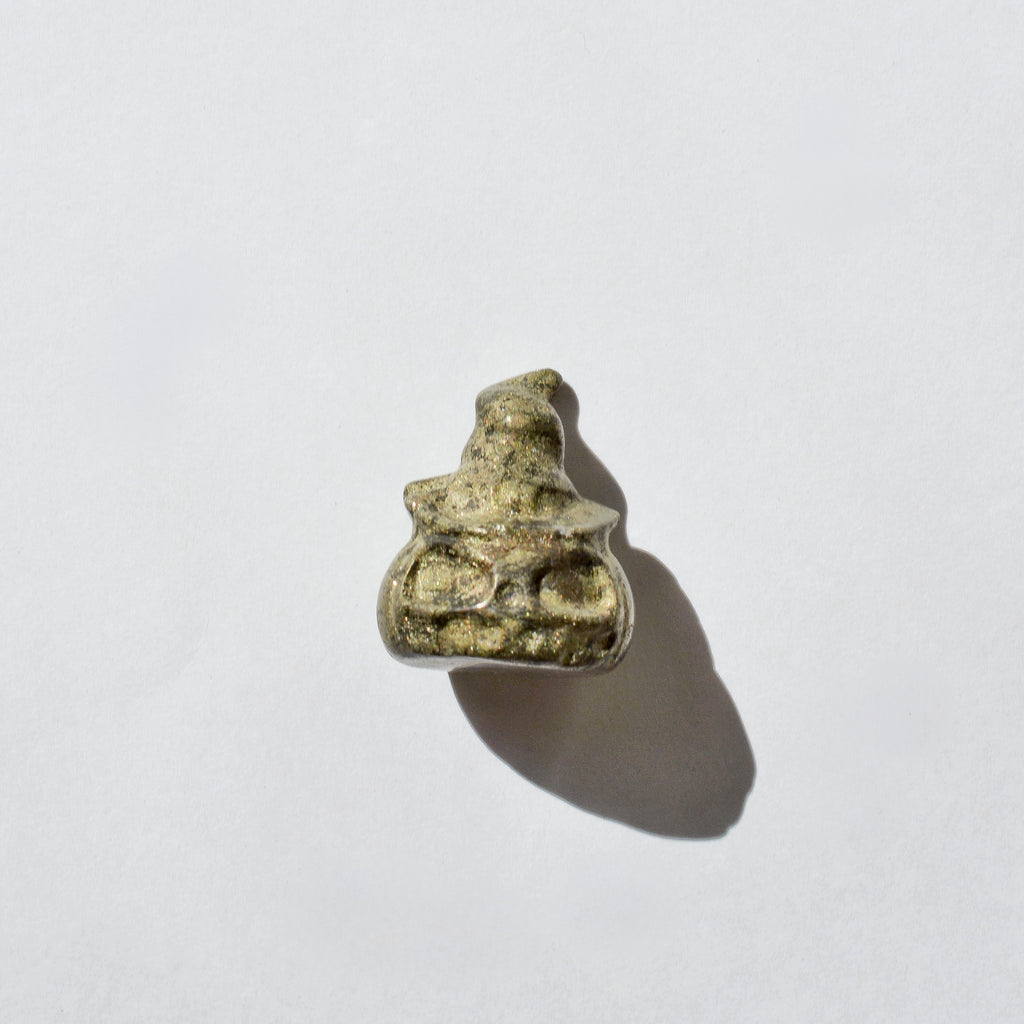 Small Crystal Jack-o-Lantern with Witch Hat