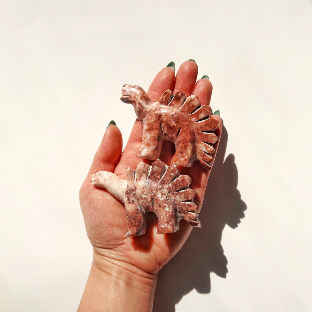 Strawberry Onyx Dinosaur