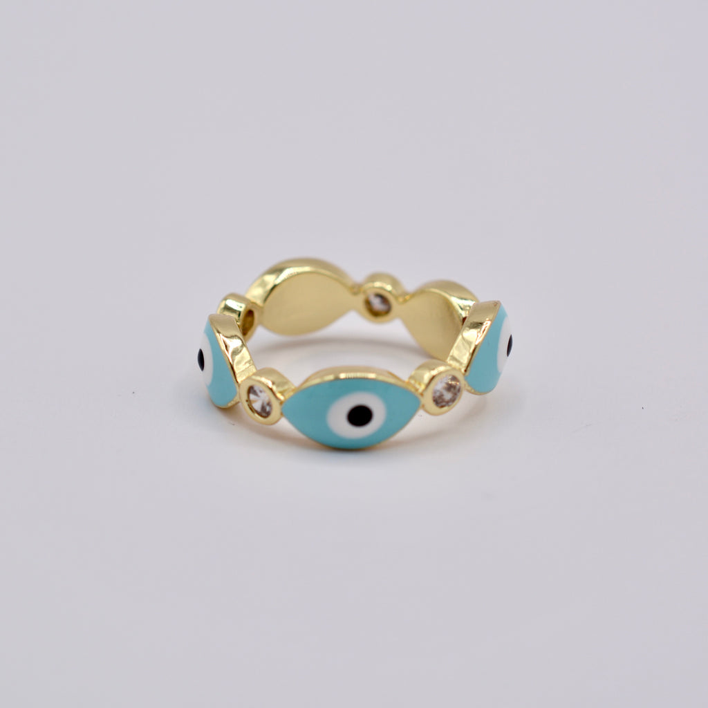 The Seer Evil Eye Ring - Protection Ring