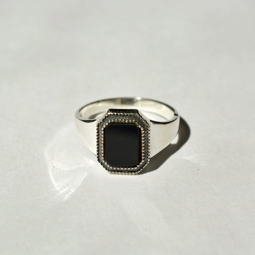 Vintage Frame Signet Ring