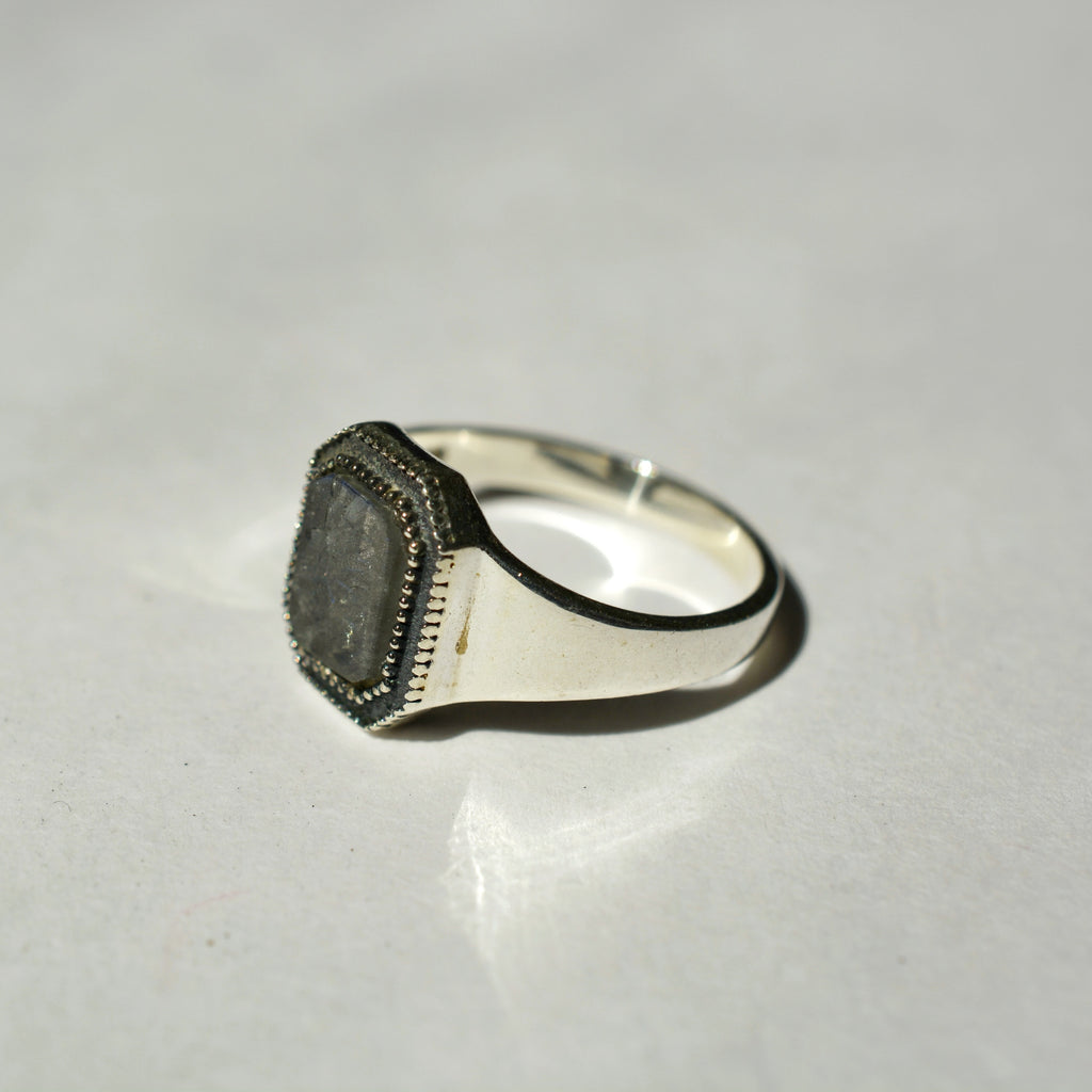 Vintage Frame Signet Ring