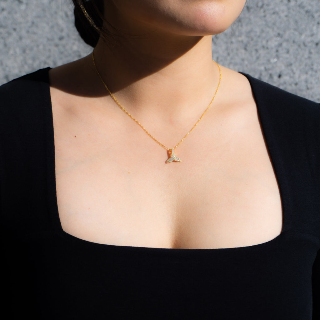 Whale Tail Necklace