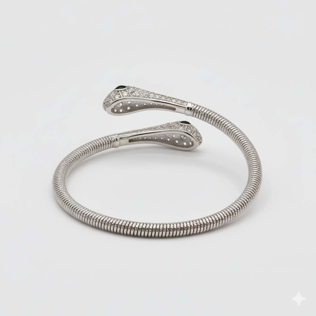 Luxe Serpent Bangle