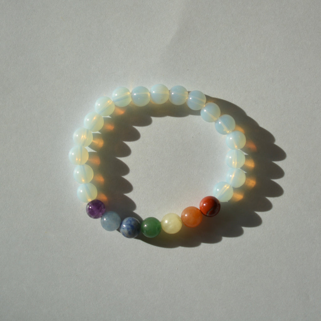 Aligned Gemstone Bracelets