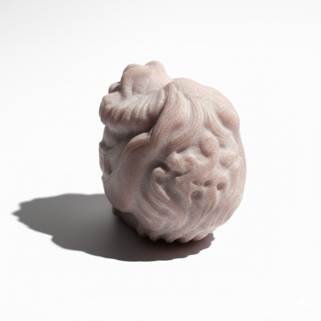 Pink Opal Totem Skull