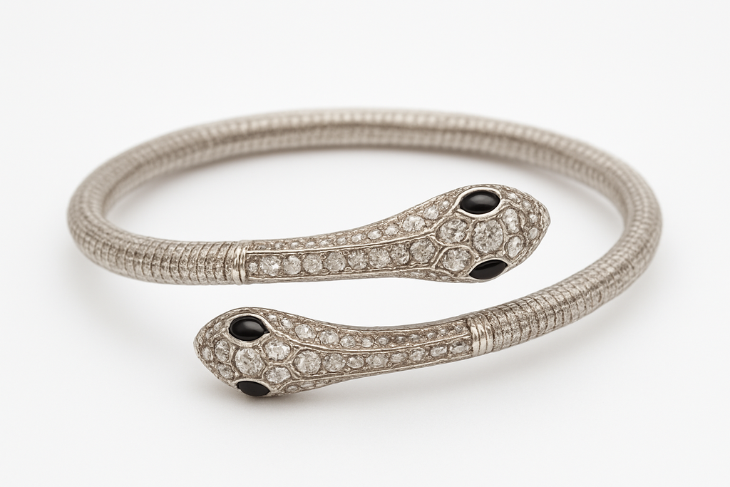 Luxe Serpent Bangle