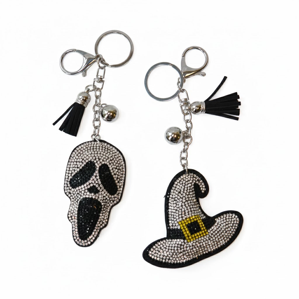 Ghouls and Glam Keychains