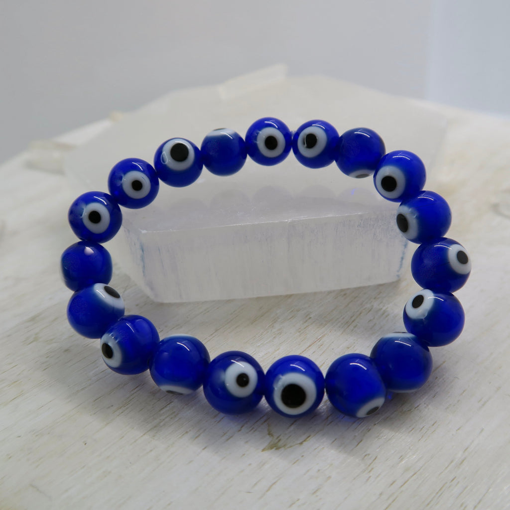 Dark Blue Evil Eye Bracelet
