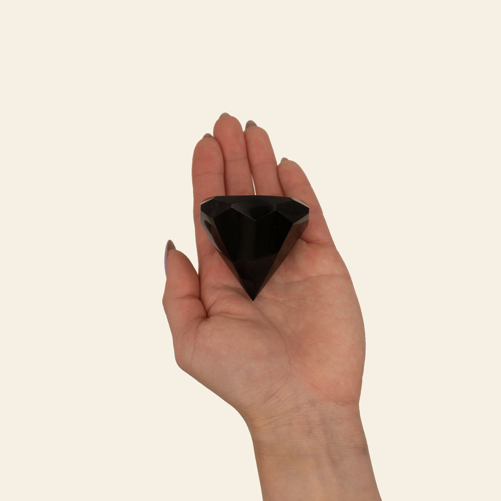 Black Obsidian Diamond Chakra Extractor