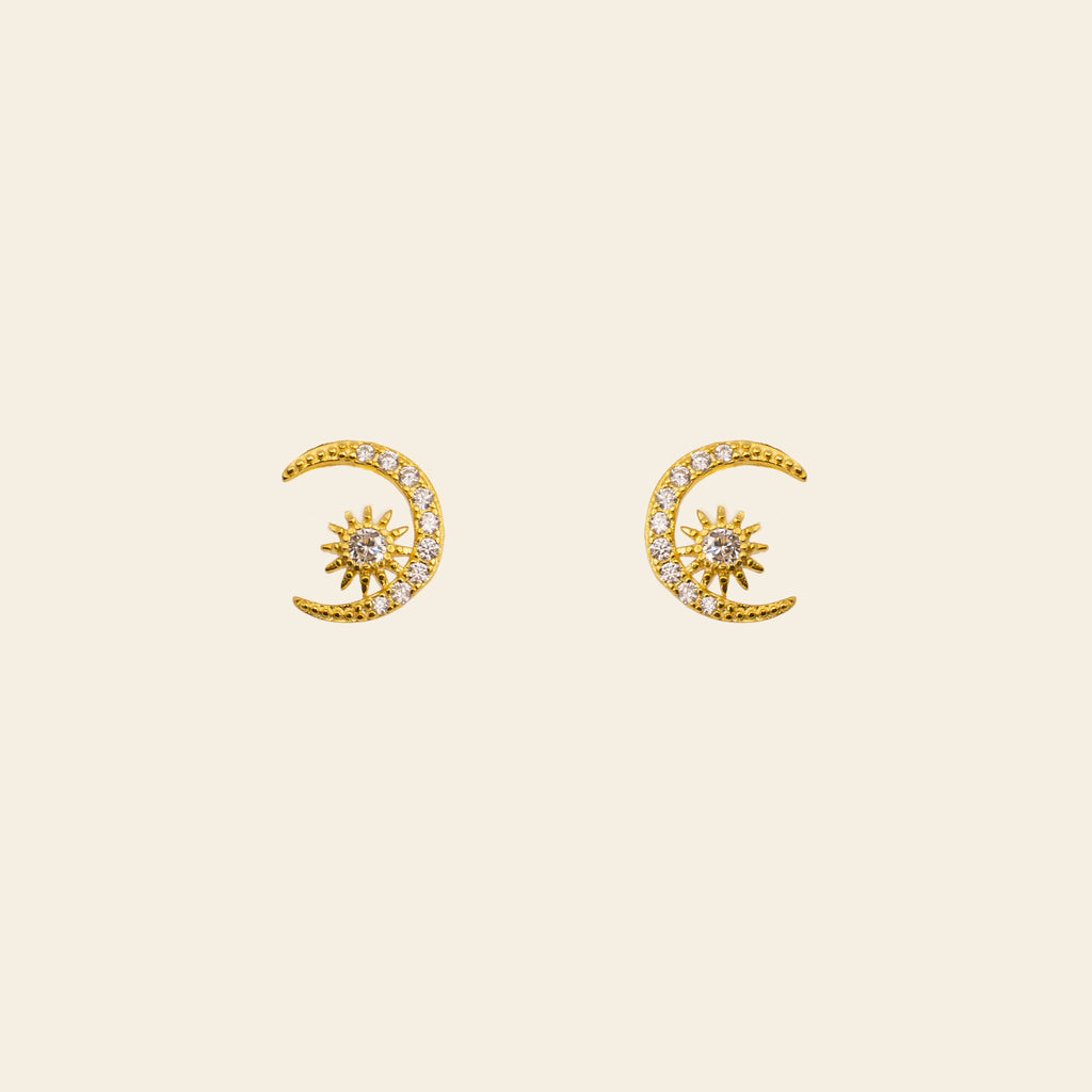 Dainty Celestial Earrings