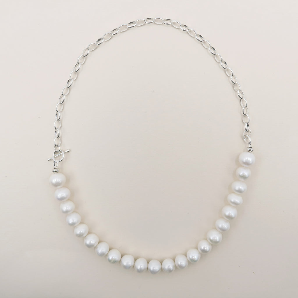 Grand Pearl Fusion Necklace