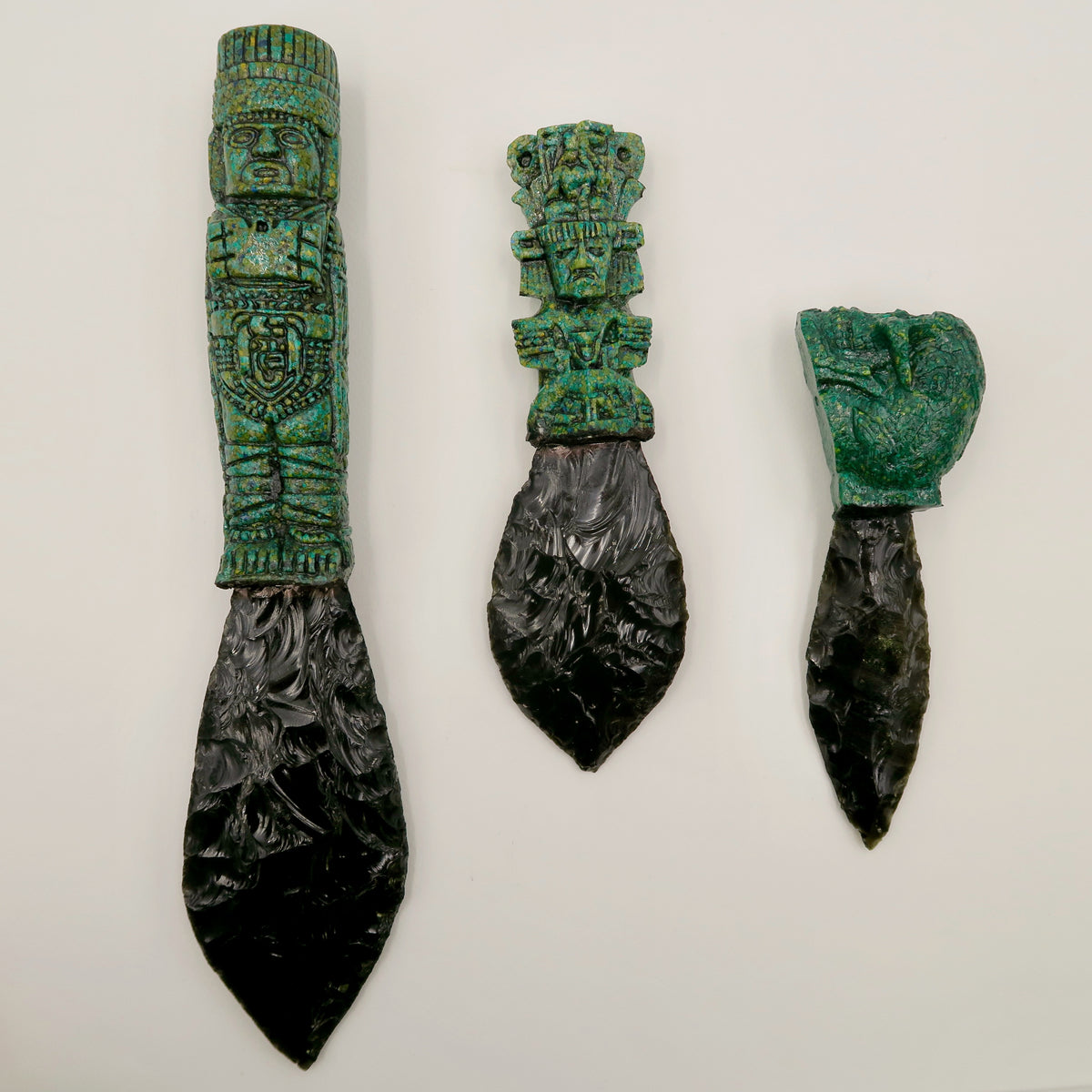 Aztec Offering Ritual Weapon Faca Sacrificial Asteca
