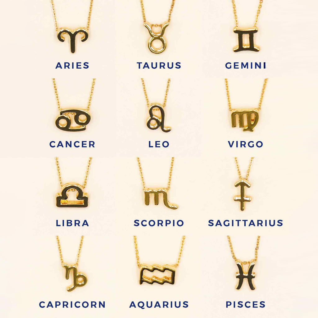 Small Zodiac Sign Necklace