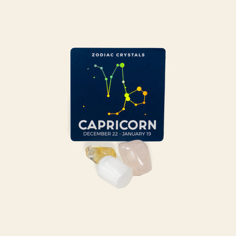 Zodiac Crystals Set - Capricorn | ASCEND