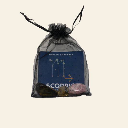 Zodiac Crystals Set - Scorpio